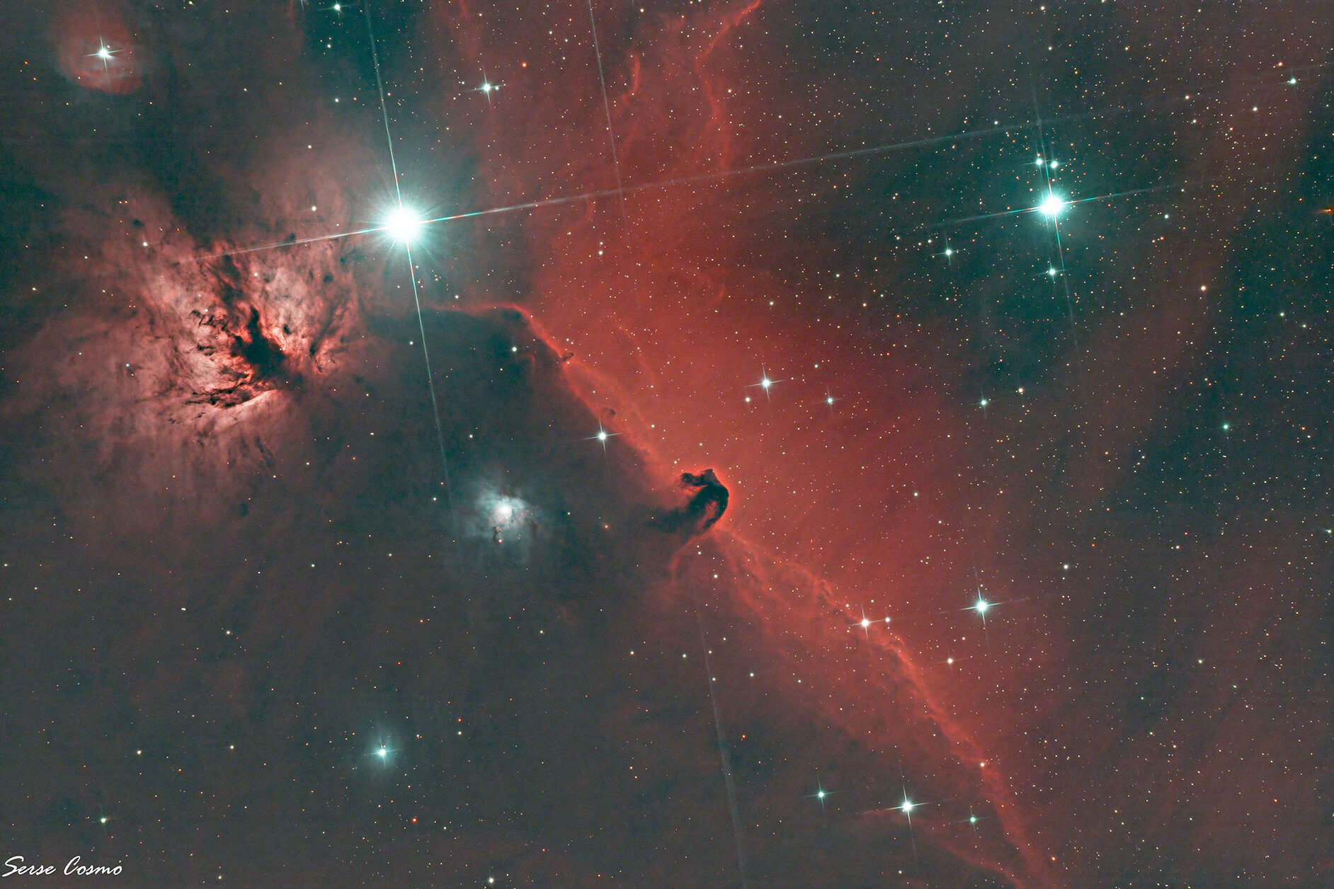 Nebulosa Testa di Cavallo Serse Cosmo