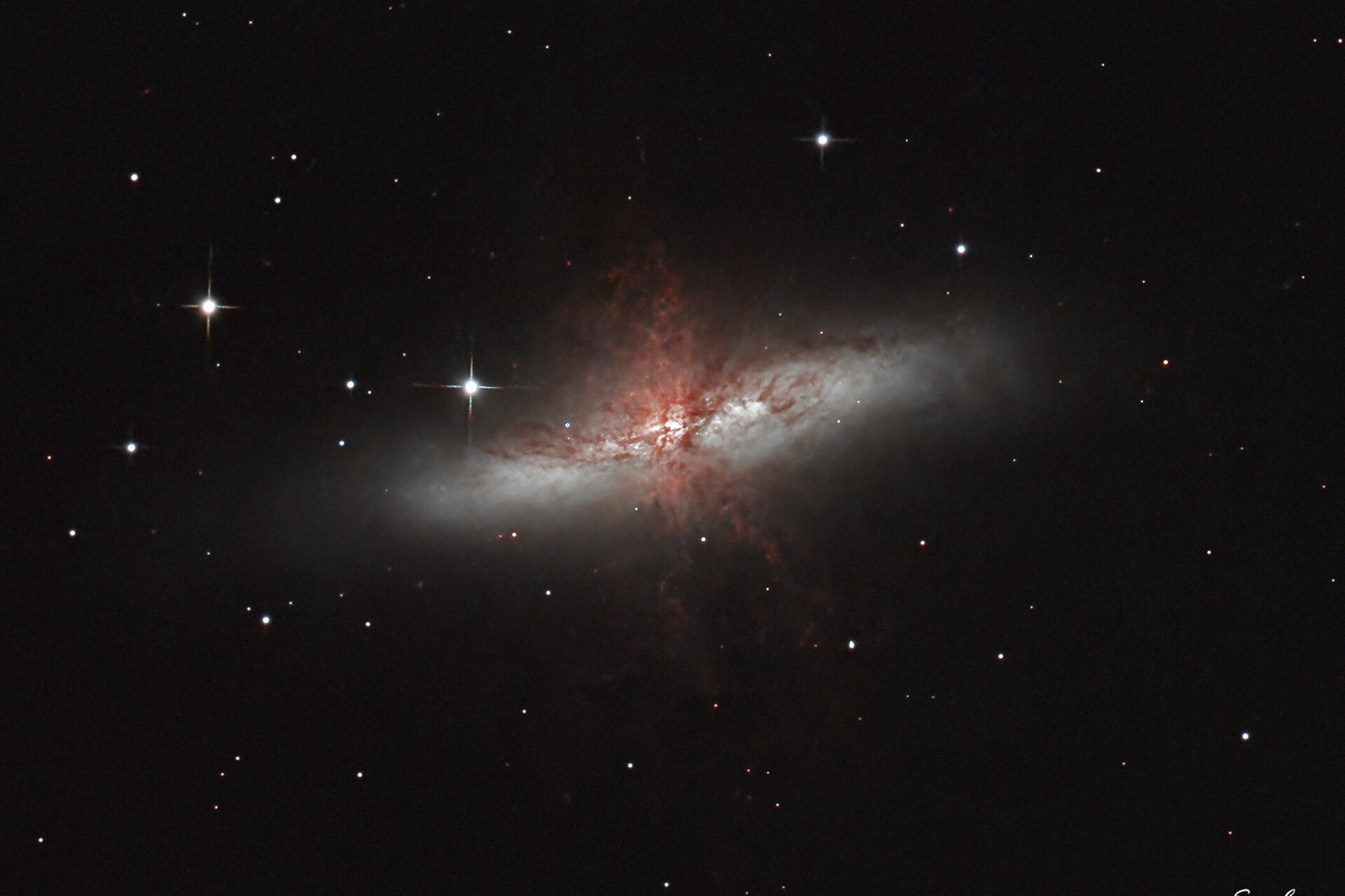 Galassia M82 - Galassia Sigaro