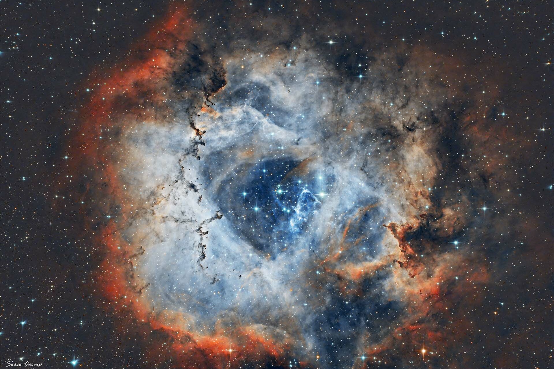 Nebulosa Rosetta Serse Cosmo